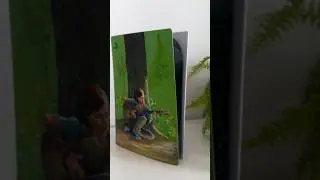Роспись PS5 the last of us #custom #thelastofus #playstation #art