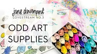 Ink, Pebble Pigments & Creative Alchemy! |  Episode 3  | Art live with Jane Davenport!