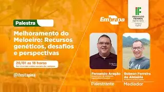 Palestra sobre Melhoramento do Meloeiro; recursos genéticos, desafios e perspectivas