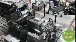 TEMA Parallel Hybrid on YANMAR diesel engine