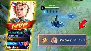 AAMON LEGENDARY MODE ON🔥 19 KILLS NO DEATH? VERY AGGRESSIVE SOLO RANK GAME!