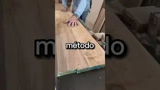 Como unir 2 tablas de madera. Truco de carpinteria para principantes. #carpinteria #woodworking