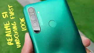Realme 5i Forest Green Unboxing First Look 💚