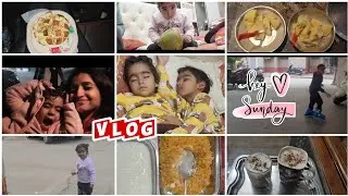Sunday Vlog || Sweet Potato Chat || Life after Kids || Managing house with 2 Kids || Homemaker Mom