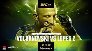 UFC 325: Volkanovski vs Lopes 2 Rematch | Main Card Preview & Fight Predictions