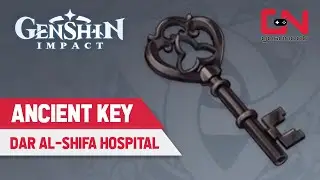 Ancient Key Genshin Impact - Dar al-Shifa Abandoned Hospital Lock