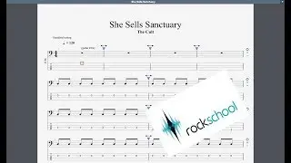 She Sells Sanctuary Rockschool Grade 1 Bass