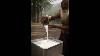 Old Man Making Rubber From Tree  #bengali #woodscraft #furniture #hindi #craft #woodenfurniture