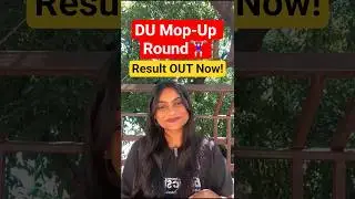 Delhi University Mop-Up Round Result Out | Check Now for Latest DU Admission Updates!