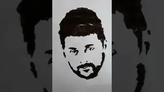 #shorts #youtubeshorts Glue painting❣️#cute #drawing #suryafans #glue #art# status #youtube #artist