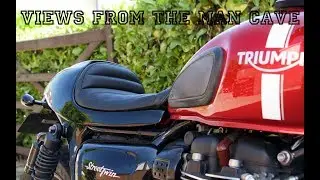 Custom Cafe Racer seat for your Street Twin from Tamarit Motorcycles - plus a special discount