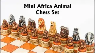 Chess Sets - African Mini Chess Set (SAC 27)