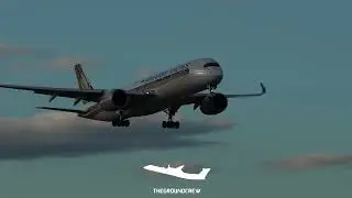 🚨Singapore Airlines SQ231 arriving Sydney!🚨📻ATC Included📻