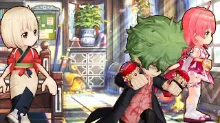 【白猫】#真島(極拳) & #錦木千束(G輝劍):Lv.9999コスモダイスゴッド(弱点,HP11京); #さくらみこ(Ver.2, G杖):星55 Inferno OVERSKY|#白猫プロジェクト