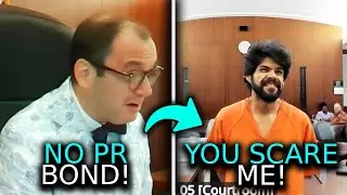 JUDGE SHOCKS FELONY DEFENDANT: &lsquo;YOU SCARE ME!&rsquo; &ndash; DENIES EASY BOND