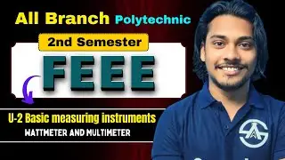 FEEE polytechnic 2nd Semester | Wattmeter and Multimeter | New Course 2026