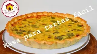 MASA para tartas SUPER FACIL