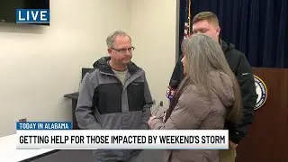 Weekend storms leave behind damage around Montgomery