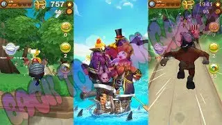 Run Hunter Run Monster Runner Gameplay For All Kids And Babies