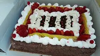 أسرار اول مره تعرفيها لو عايزه تعملى تورته مقاس كبير تورته المحلات تزين فاخر الفديو ده ليكي
