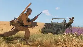 US Army - Oasis - Battle of Tunisia - BR3 | Enlisted Gameplay