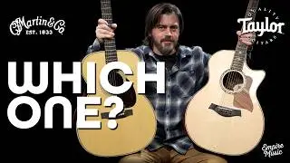 Taylor Next Generation 814ce и Martin OM-28 (обновление 2025 года) | Давайте послушаем
