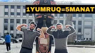 BOKS APARATI 1YUMRUQ=5MANAT(Pullu Yarış)