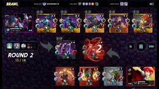 Battle Mage Secrets Challenge,  Rise of the Common ruleset from Splinterlands game