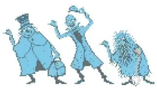 Grim Grinning Ghosts 8 bit