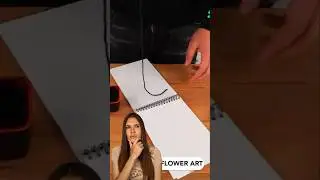String flower art 🌸🎨 #asmr #asmrvideo #lifehack #lifehacks #painting #paint #hack #hacks