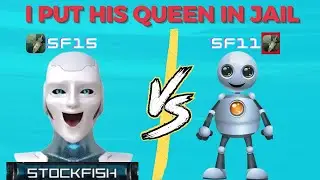 StockFish 11 vs StockFish 15 | How much has StockFish improved since NNUE| PuttinG a queen in jail