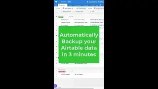 How to backup Airtable in 3 minutes