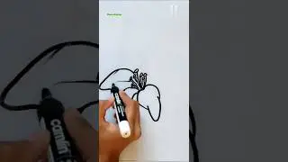 How to draw Flower #shorts #ytshorts #youtubeshorts #Art Gallery 14
