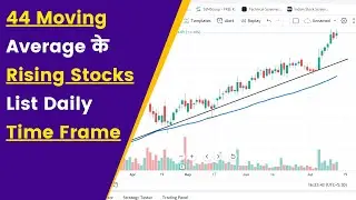 44 Rising Moving Average Stocks List 12 Oct 2021 Daily Time | 44 Moving Average पर Rising Stocks.