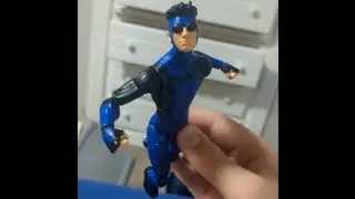 Custom blue suit invincible!