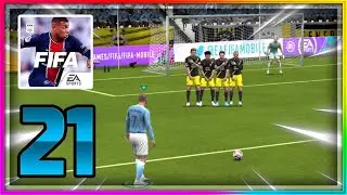 ФИФА на мобильном 21 геймплей часть 21 ( İOS, Android )