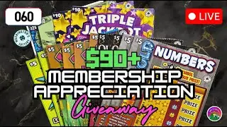 🤩 LIVE: JAN &lsquo;26 Monthly Membership Appreciation | WA Lottery Scratch Tickets