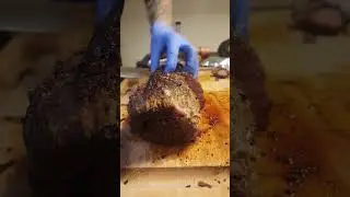 Perfect tenderloin roast. #tenderloin #bbq #happythanksgiving #happyholidays