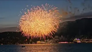 Hobart Twilight New Year&rsquo;s Eve Fireworks | Disney Wonder in Port 🎆 🚢 