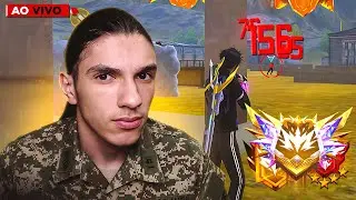 HOJE É DIA DE AMASSAR MUITO! 💙 FREE FIRE AO VIVO 💙 FLUPY LIVE ON 💙