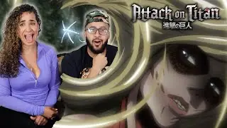 The Female Titan! Attack on Titan 1x17 & 1x18 REACTION!