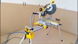 монтаж 3d панелей, Dewalt Dws780, dewalt DE 7023