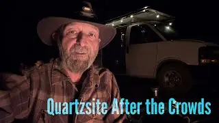 Back to Quartzsite AZ | Solo Van Life After the Crowds | Winter Desert Camping