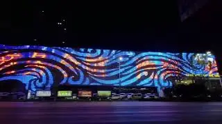 Commercial Building Fa&ccedil;ade Lighting / Architectural Fa&ccedil;ade Lighting Design / Pixel LED Lights