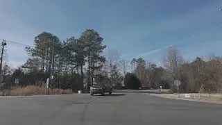 Car Ride City View in RDU area - North Carolina, USA Video #152