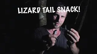 ADAM THORN EATS A LIVE LIZARD'S TAIL!! (Humane)