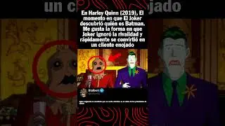 En Harley Quinn 2019, El momento en que El Joker descubri&oacute; qui&eacute;n es Batman  Me gusta la forma en que
