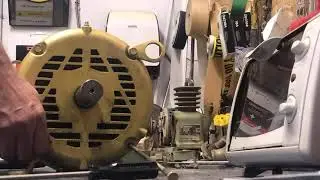 Time Lapse Bearing replacement BALDOR electric motor