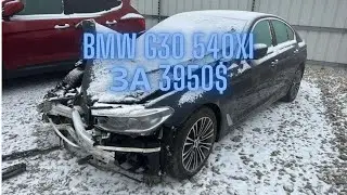 Покупка BMW #G30 540xi по ціні BMW #F30 328. Стан і пошкодження авто з аукціону США