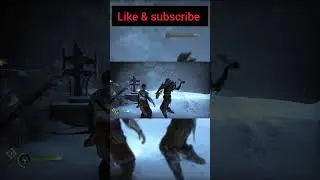 God of War Ragnar&ouml;k atreus fight shild enemy #atreus #godofwar #godofwarragnarok #gameplay #tranding